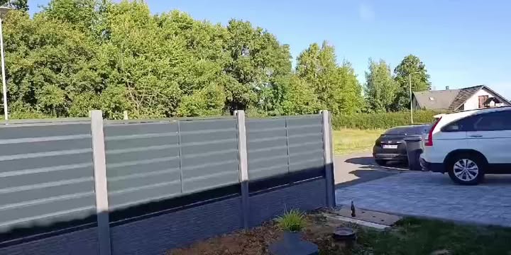 Betonovy panel Vesmir plus Panelovy Plot žalužie - ANTRACIT