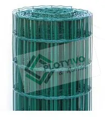 SVAŘOVANÉ PLETIVO LIGHT, DRÁT 2,1 MM, OKO 75X100 MM, VÝŠKA 120 CM PVC ZELENÝ