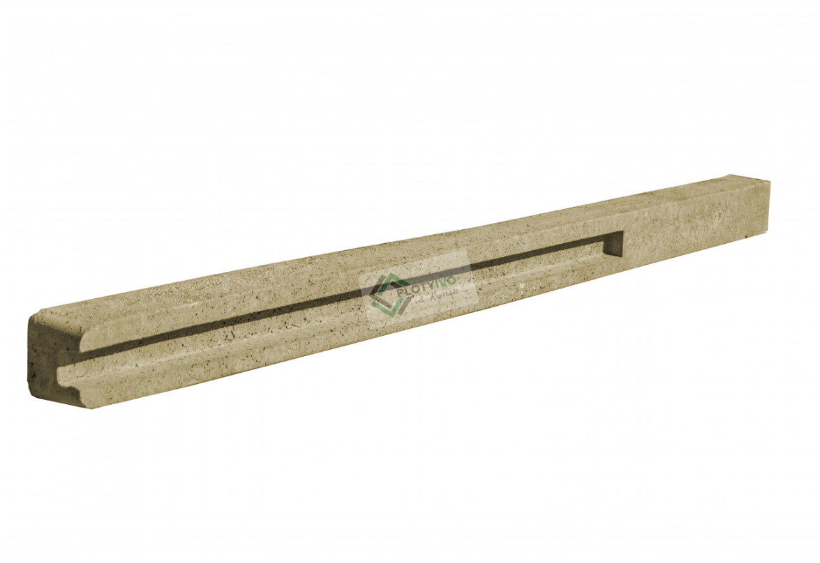 Betonový sloupek - koncový - 150cm - Písková