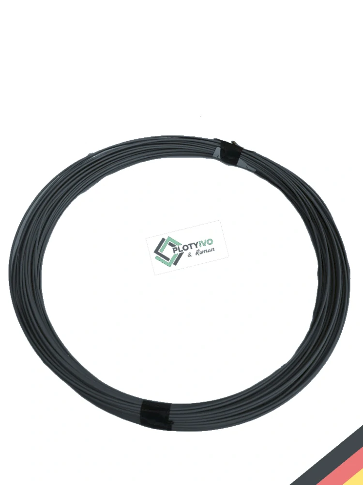Vázací drát poplastovaný PREMIUM_DE antracit 2,0 mm, délka 50 m