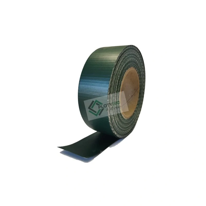 Stínící výplet PVC 4,8 cm, 35 m, zelený RAL 6005