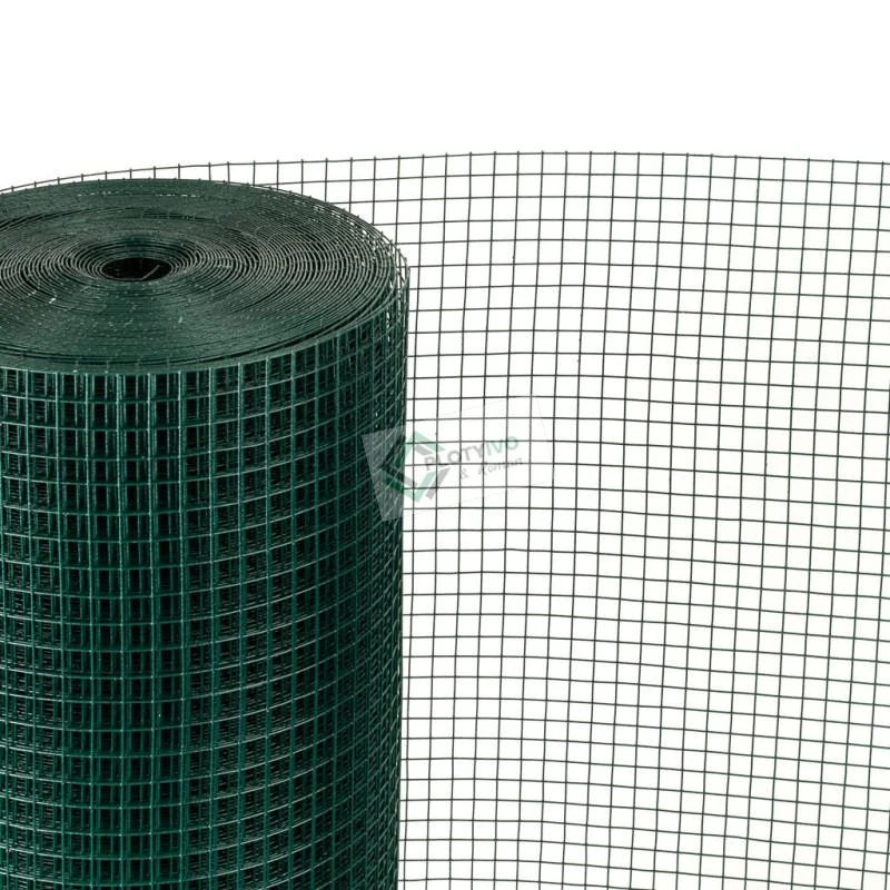 Svař. čtyřhranné pl. 25,0x25,0 / 2,00 / 1000 mm / 25m / ZN+PVC6005