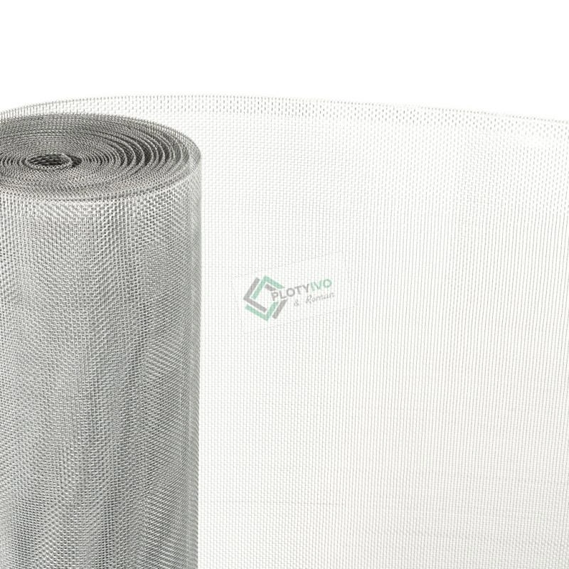 Kovová tkanina ZN, oko 2,00 × 2,00 mm, drát 0,50 mm, výška 1000 mm, role 10 m