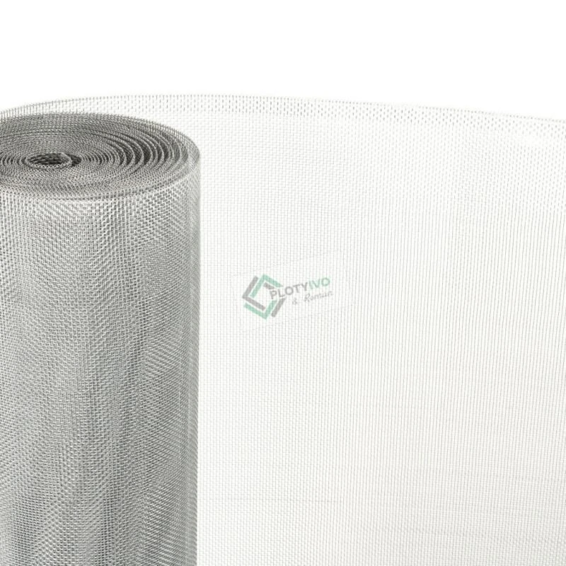 Kovová tkanina ZN, oko 4,00 × 4,00 mm, drát 1,00 mm, výška 1000 mm, role 10 m