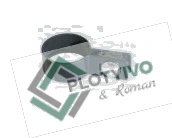Příchytka plotového panelu na sloupek 48mm - koncová, antracit
