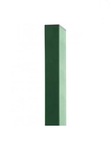 Plotový sloupek hranatý 60x40 mm, výška 170 cm, zelený