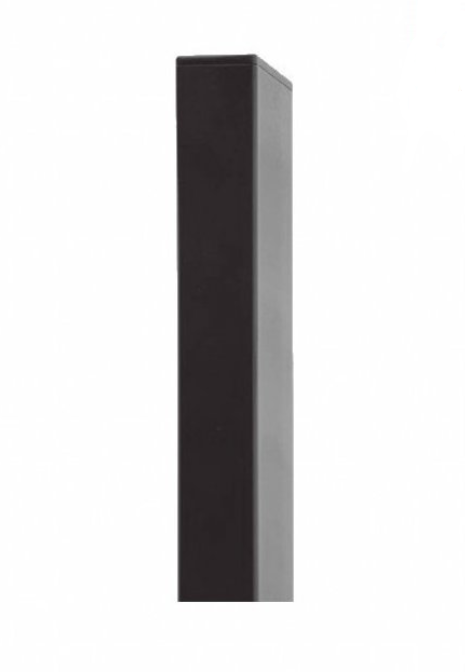 Plotový sloupek hranatý 60x40 mm, výška 300 cm,  antracit