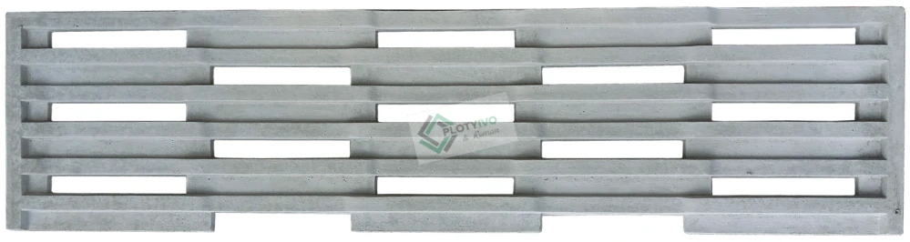 Betonový panel - Linka průhledná